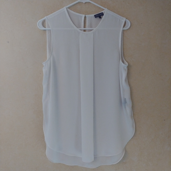 Vince Camuto White Top - Picture 1 of 5